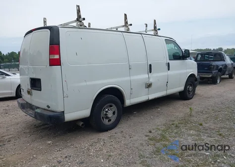 2011 Chevrolet Express 2500 Work Van from USA, damaged, VIN 1GCWGFCA4B1172655